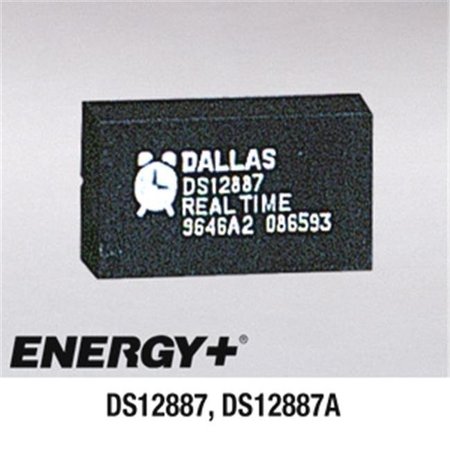 FEDCO BATTERIES FedCo Batteries Compatible with  Dallas Semiconductor DS12887A Clock Chip with Battery For Clock Memory DS12887A